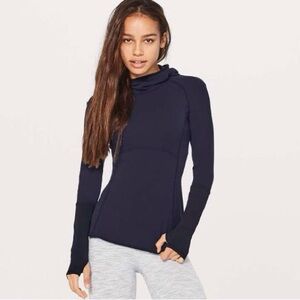 Lululemon Shape Up Pullover Nulu Blue/Black